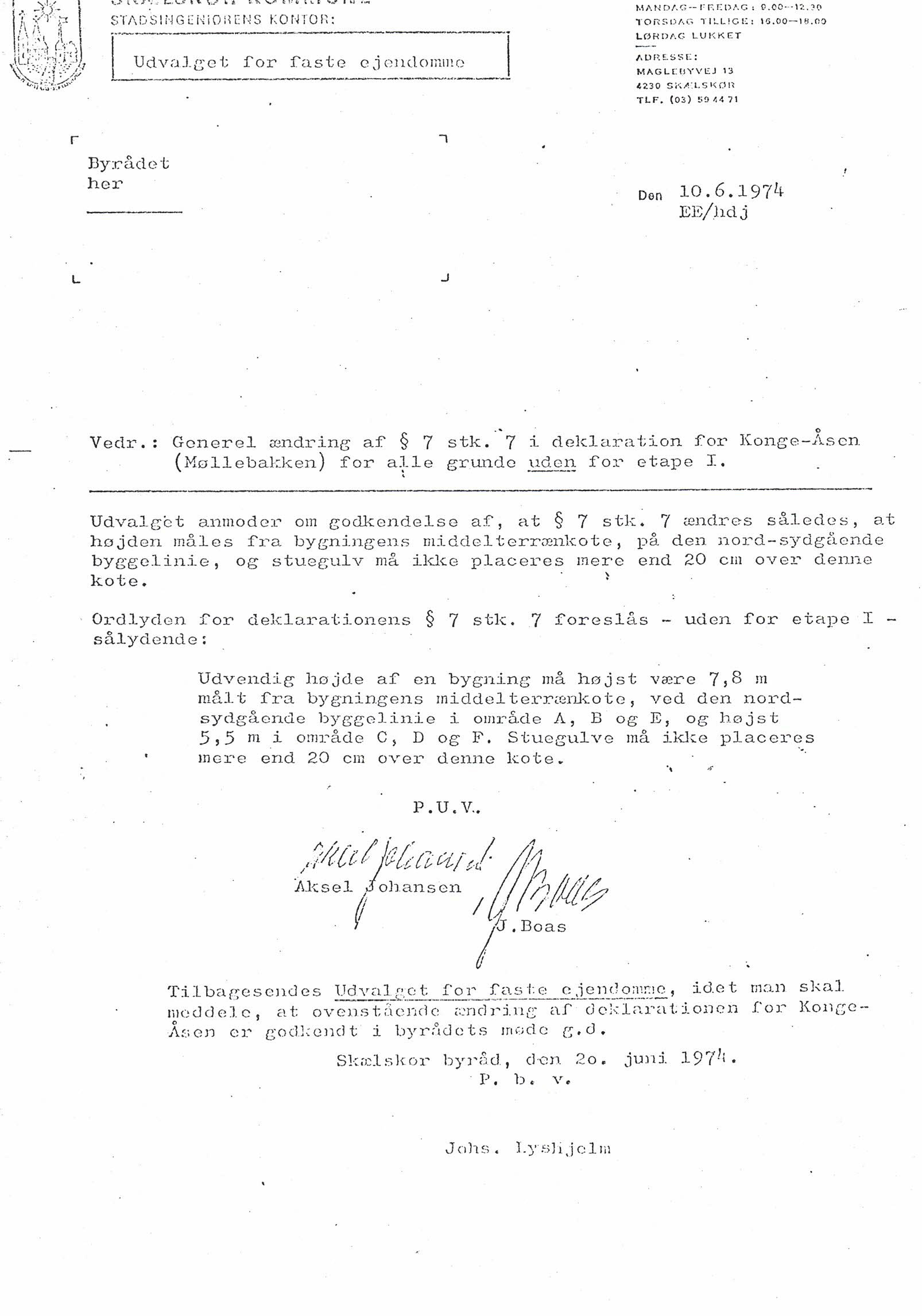Disposition 19740620
